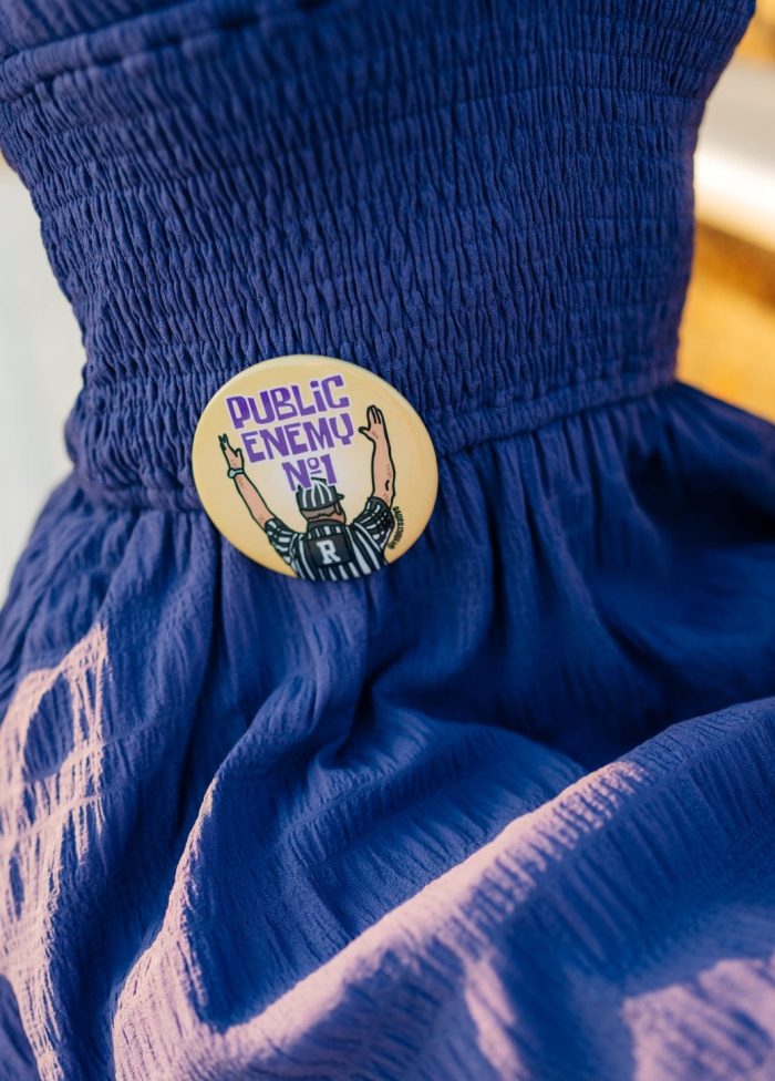 LSU Public Enemy Gameday Button